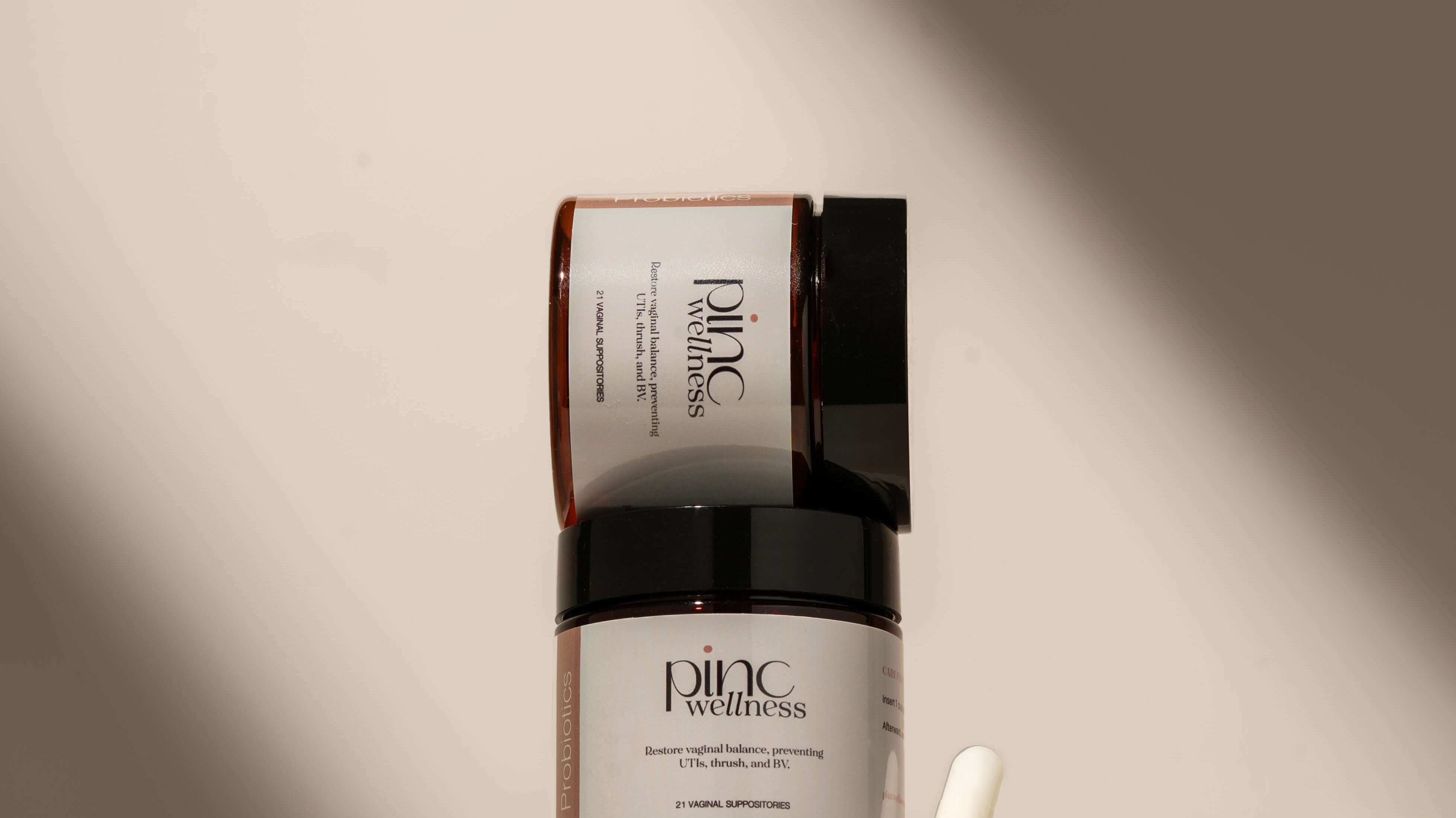 Two bottles of boric acid