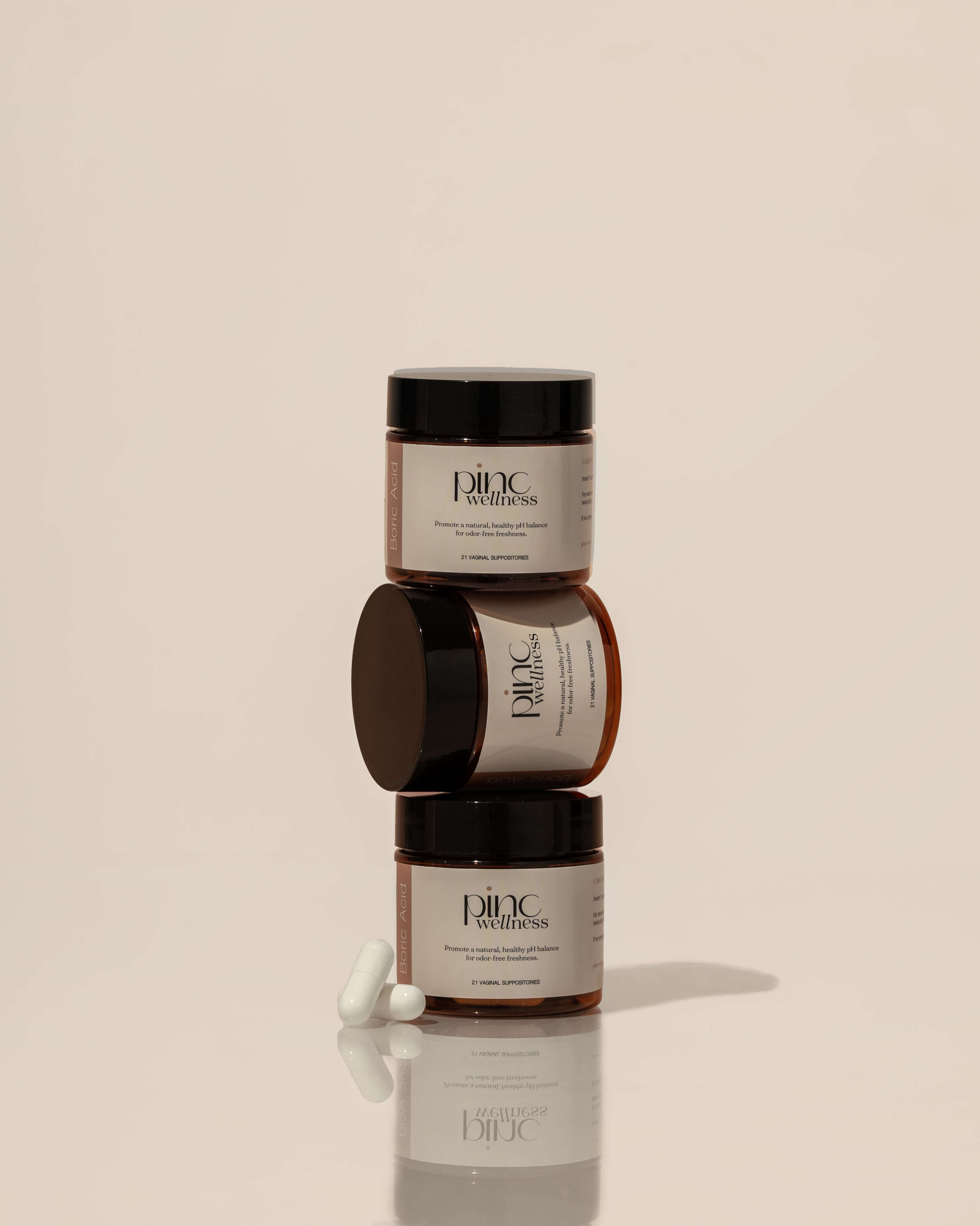 Pinc Wellness Boric Acid Suppositories