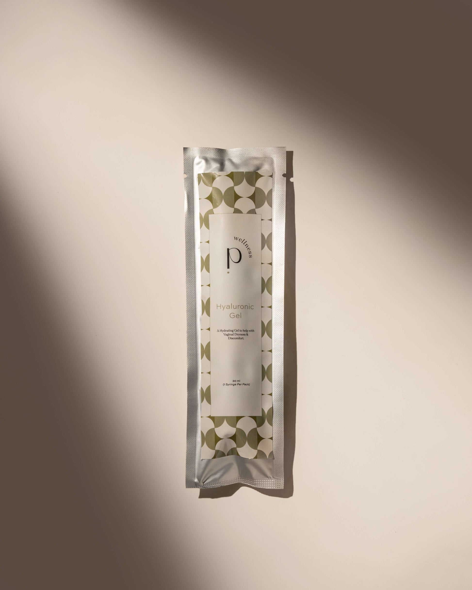 A tube of hyaluronic vaginal gel by Pinc Wellness